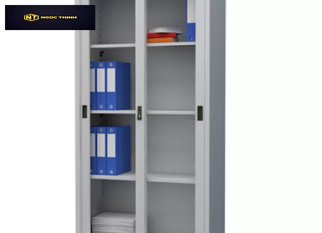 TỦ HỒ SƠ-Tủ sắt sơn tĩnh điện 1 khoang TS08